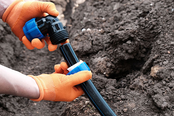 New Main Water Line Installation and Repair
