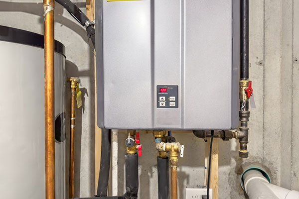 New Tankless Water Heater System Installation